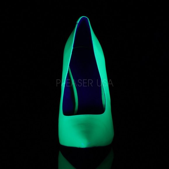 AMUSE 20, NEON GREEN PATENT - Picture 2 of 4